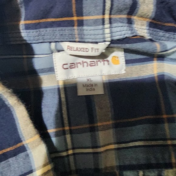 MENS‎ CARHARTT RELAXED FIT BUTTON DOWN SHIRT - Picture 3 of 3